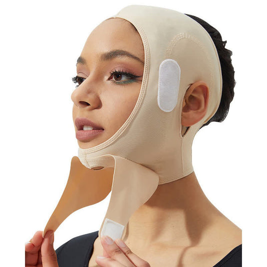 Plusock Post Surgery Full Face Sculpting Compression Headgear - Nude - XXL - image 0