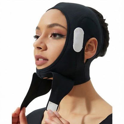 Plusock Post Surgery Full Face Sculpting Compression Headgear - Black - XXL - image 1