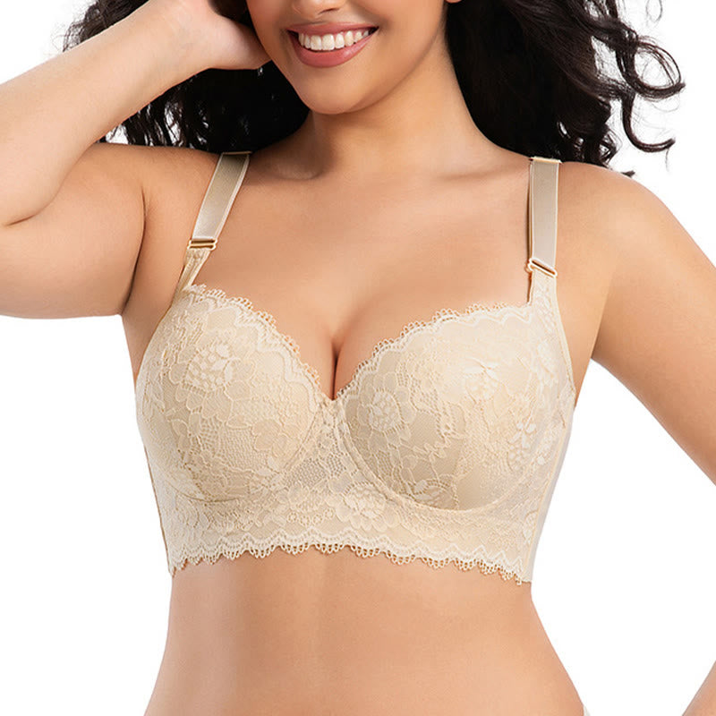 Plusock Elegant Lace Full Coverage Bras - image 4