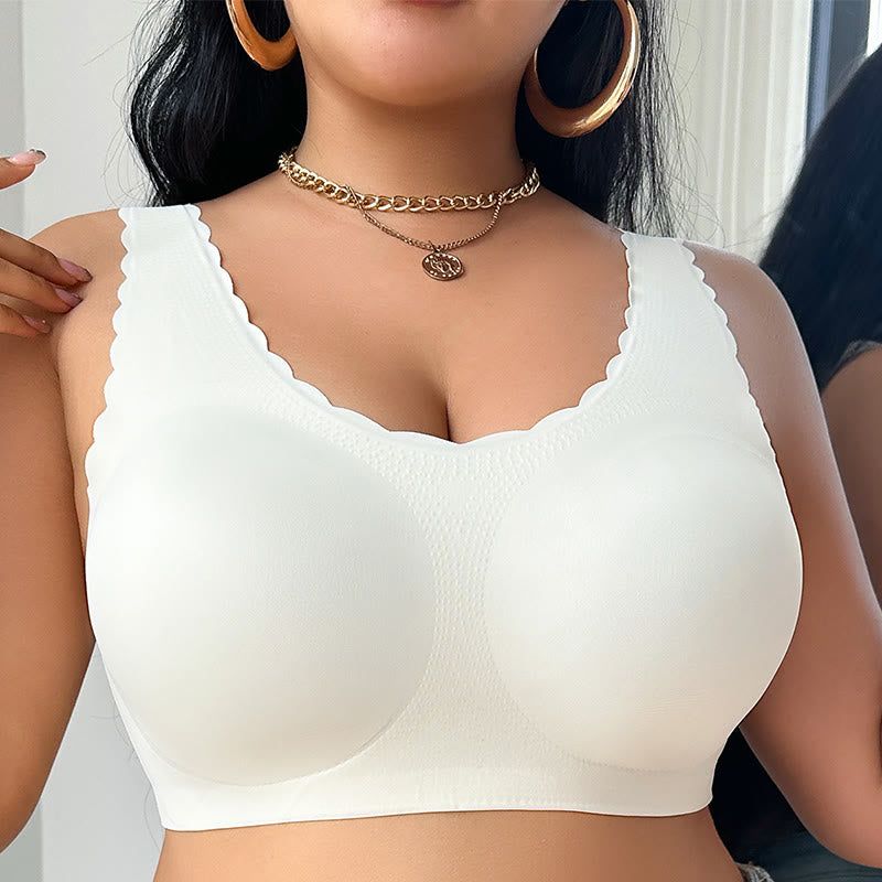 Plusock Seamless Wide Strap Wireless Bra - image 2