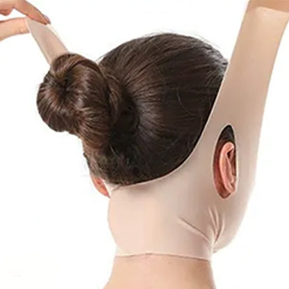 Plusock Skin Tone Elastic Extended Physical Firming Face Wrap - image 4