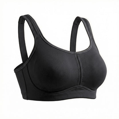 Plusock Scoop Neck Wide Strap Wireless Bra - Black - 48 - D - image 4