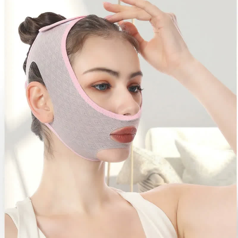 Plusock ComfortFit Elastic V Contour Masseter muscle Face Wrap - image 2