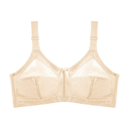 Plusock Lace Bow Full Coverage Bras - Nude - 50 - D - image 9