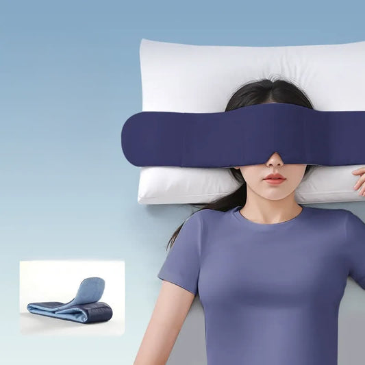 Plusock Gravity Wide Blackout Sleep Mask - Blue - One Size - image 0