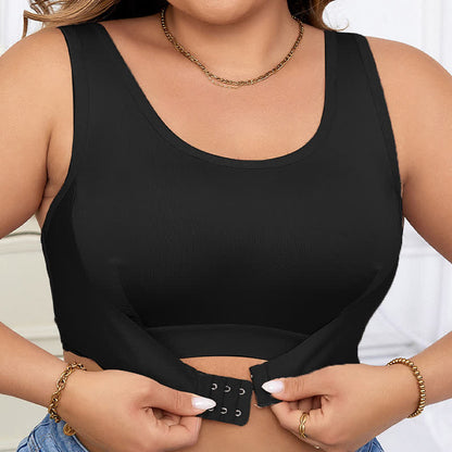 Plusock Front Closure Sport Wireless Bra - image 1