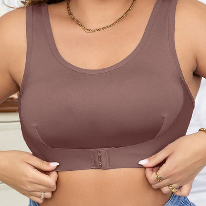 Plusock Front Closure Sport Wireless Bra - image 6