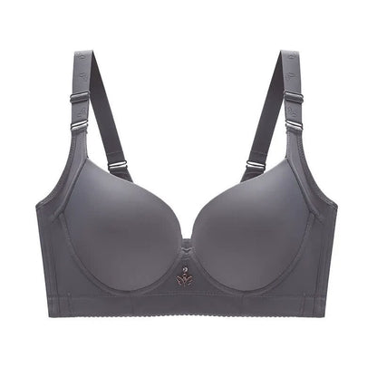 Plusock Seamless Soft Underwire Bra - Grey - 48 - D - image 2
