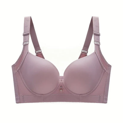 Plusock Seamless Soft Underwire Bra - Pink - 48 - D - image 7