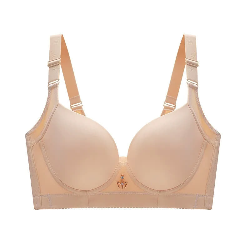 Plusock Seamless Soft Underwire Bra - Nude - 48 - D - image 5
