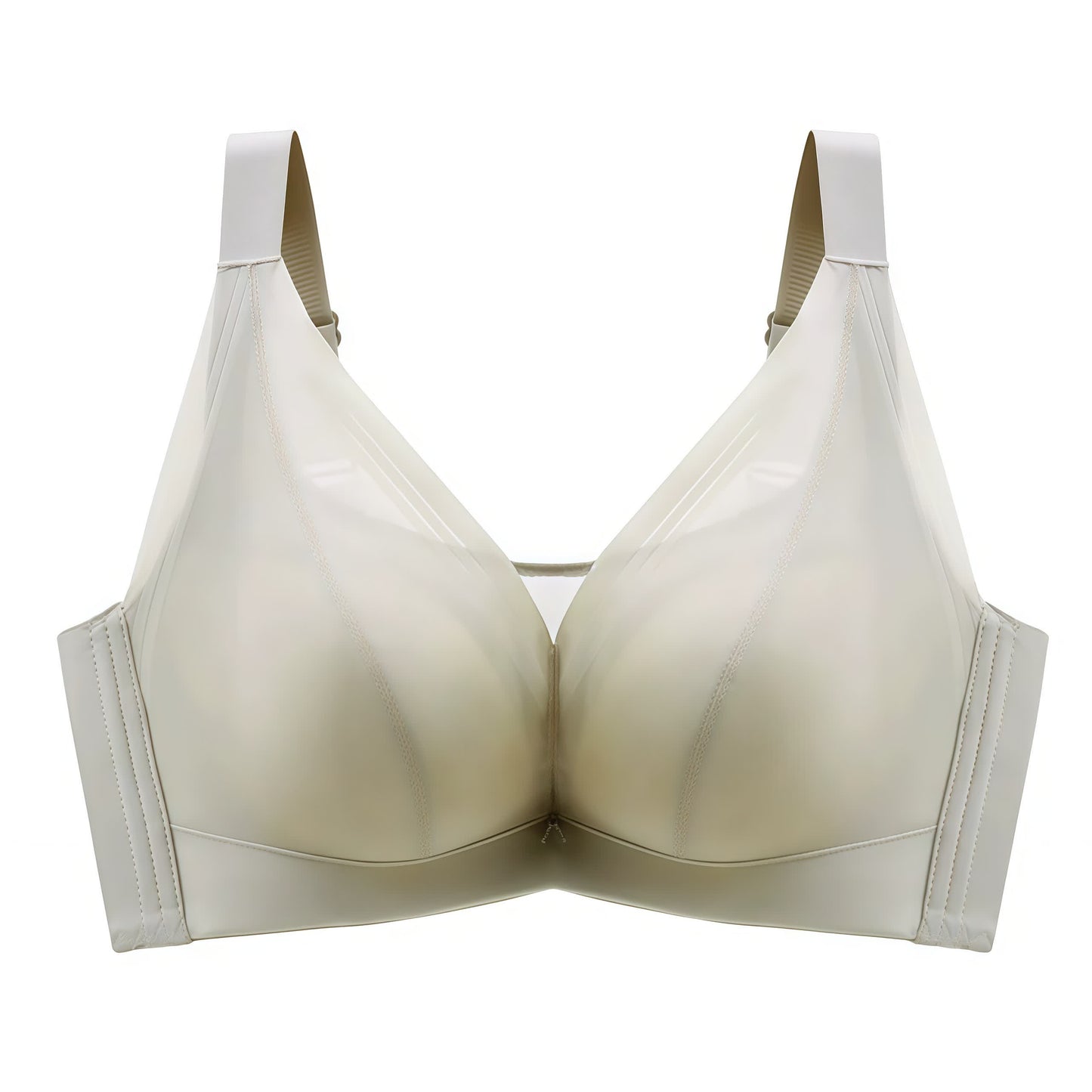 Plusock Seamless Comfort Underwire Bra - Green - 46 - E - image 2