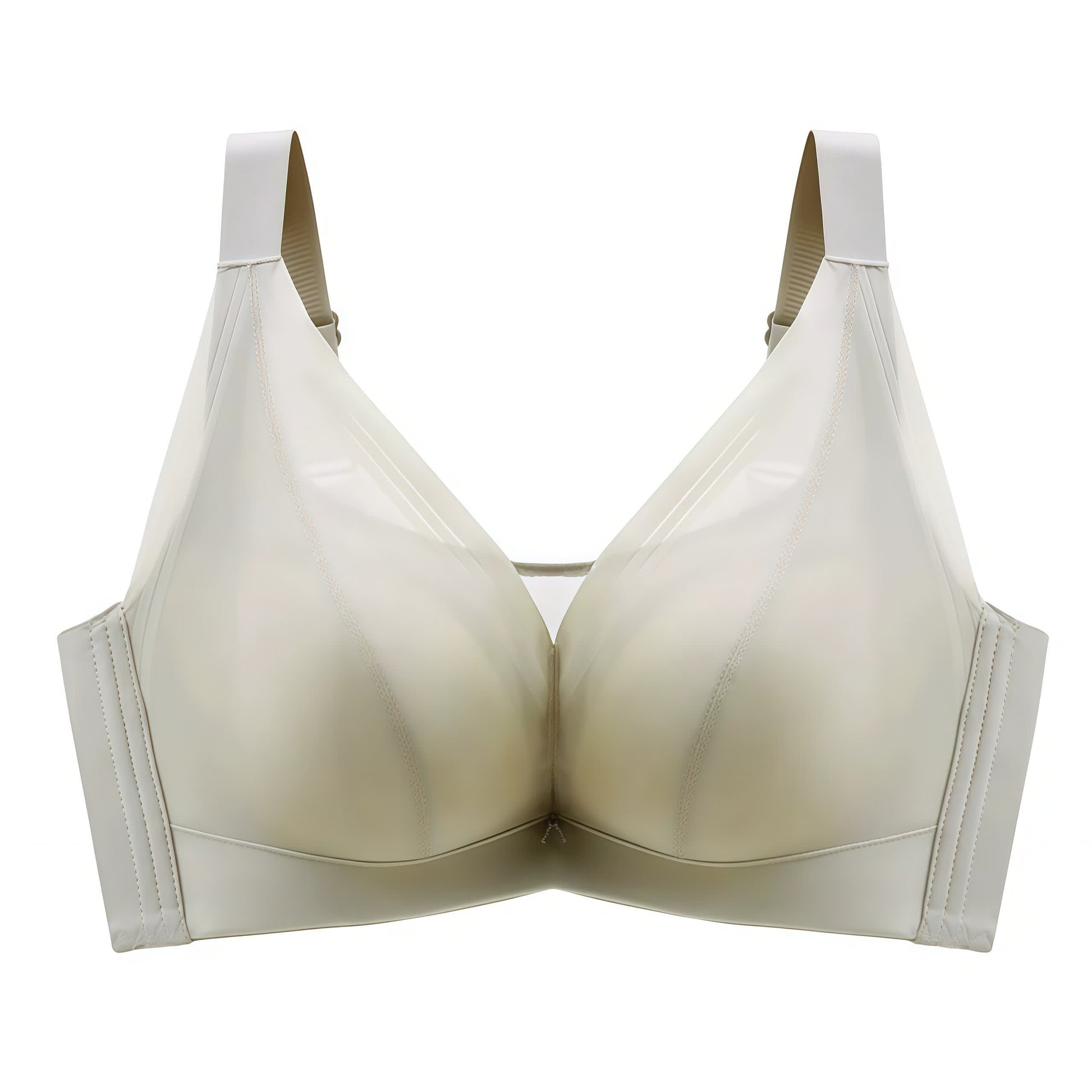 Plusock Seamless Comfort Underwire Bra - Green - 46 - E - image 2