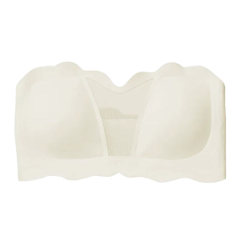 Plusock Smooth Support Strapless Wireless Bra - Nude - 4XL - image 1