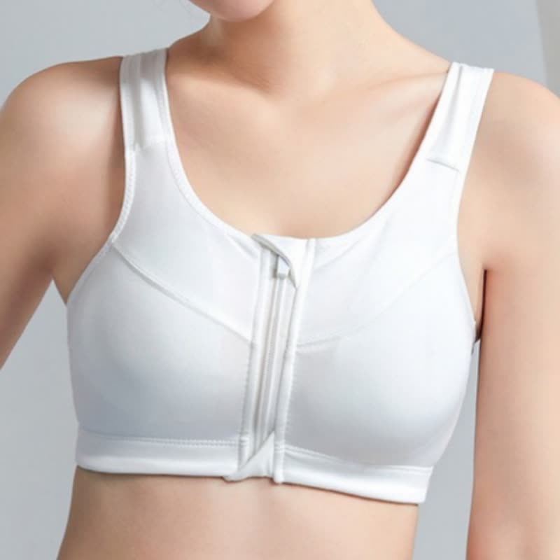 Plusock Front Zip Support Sport Wireless Bra(2 Packs) - image 4