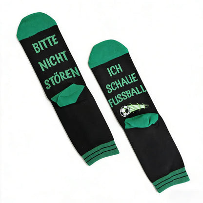 Plusock Soccer Stripe Cotton Quarter Socks(3 Pairs) - Black - EU39-44(US6-10) - image 12