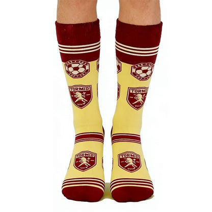 Plusock Trendy Soccer Pattern Quarter Socks (5 Pairs) - image 4