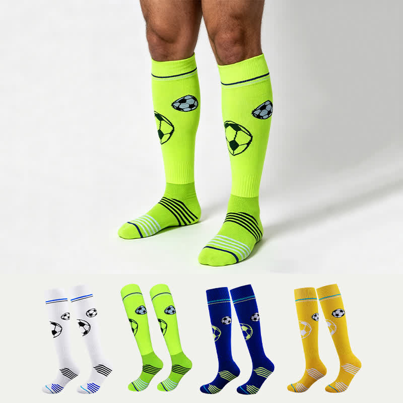 Plusock Cushioned Training Soccer Knee High Socks(2 Pairs) - image 0