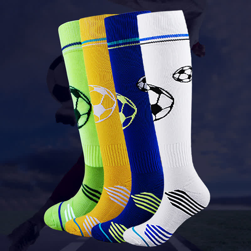 Plusock Cushioned Training Soccer Knee High Socks(2 Pairs) - image 1