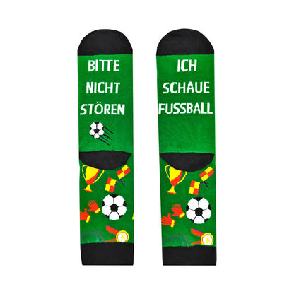 Plusock Funny Soccer Graphic Quarter Socks(2 Pairs) - image 6