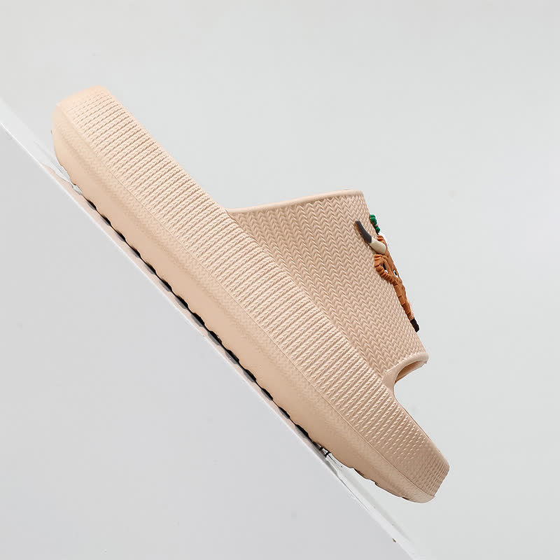 Plusock Highland Cow Cloud Cushion Platform Slippers - image 3