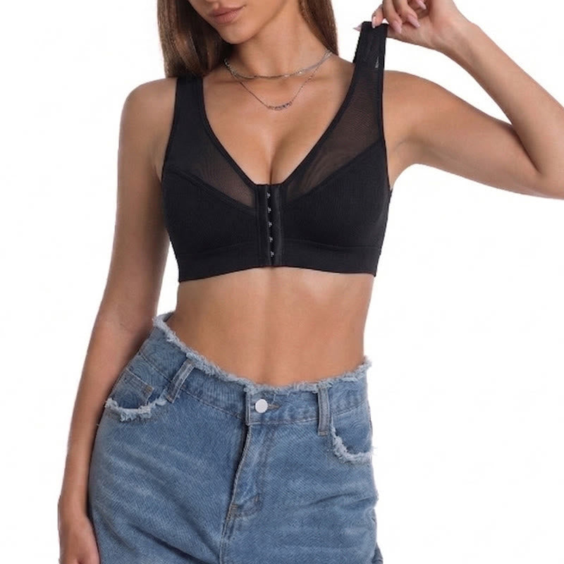 Plusock Front Closure Wireless Bra - image 7