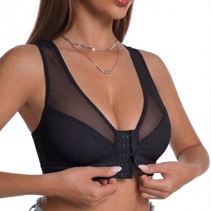 Plusock Front Closure Wireless Bra - image 9
