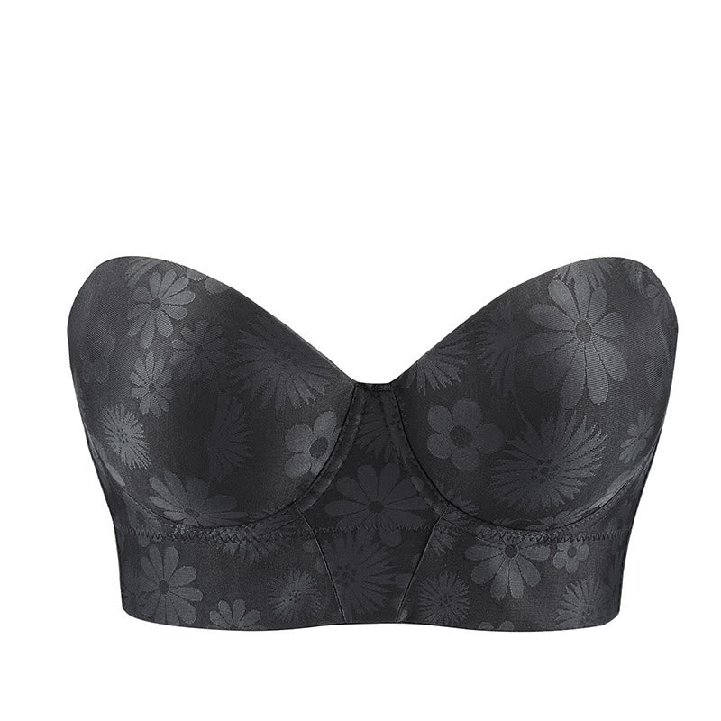 Plusock Invisible Support Underwire Bra - Black - 46 - C - image 7