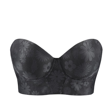 Plusock Invisible Support Underwire Bra - Black - 46 - C - image 7