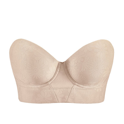 Plusock Invisible Support Underwire Bra - Nude - 46 - C - image 8