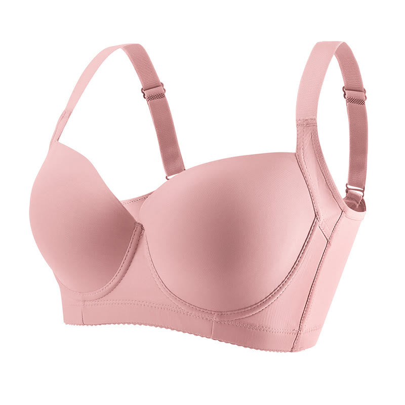 Plusock Sculpt Lift Underwire Bra - Pink - 46 - D - image 12