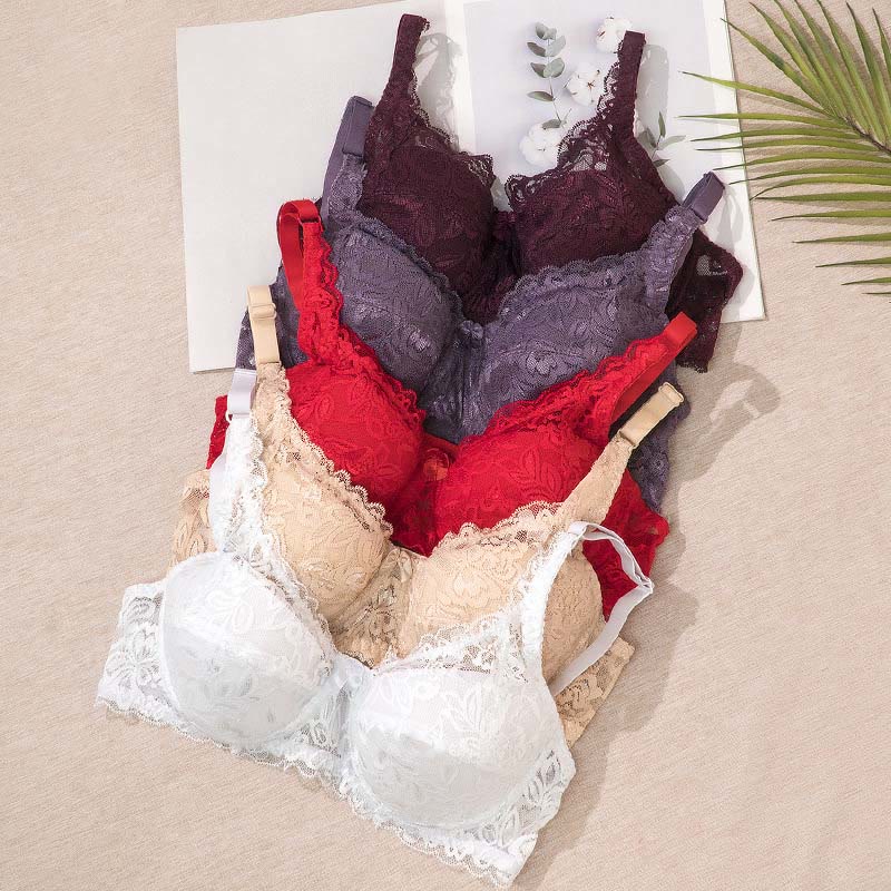 Plusock Elegant Lace Underwire Bra - image 8
