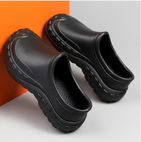 Plusock Plus Size Comfort Work Shoes - Black - EU45(US11) - image 15