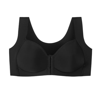 Plusock Front Closure Full Coverage Bra - Black - 50 - D - image 8