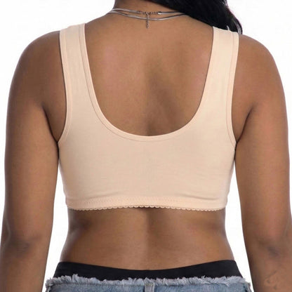 Plusock Lace Front Closure Wireless Bra - image 16