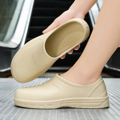 Plusock Plus Size Waterproof Slip On Work Shoes - image 1