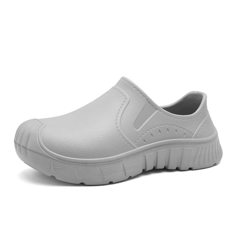 Plusock Plus Size Slip Resistant Work Shoes - Grey - EU45(US11) - image 14