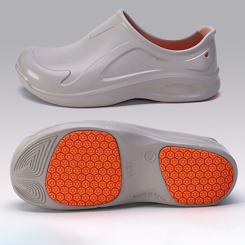 Plusock plus size Slip Resistant Work Shoes - Grey - EU45(US11) - image 7