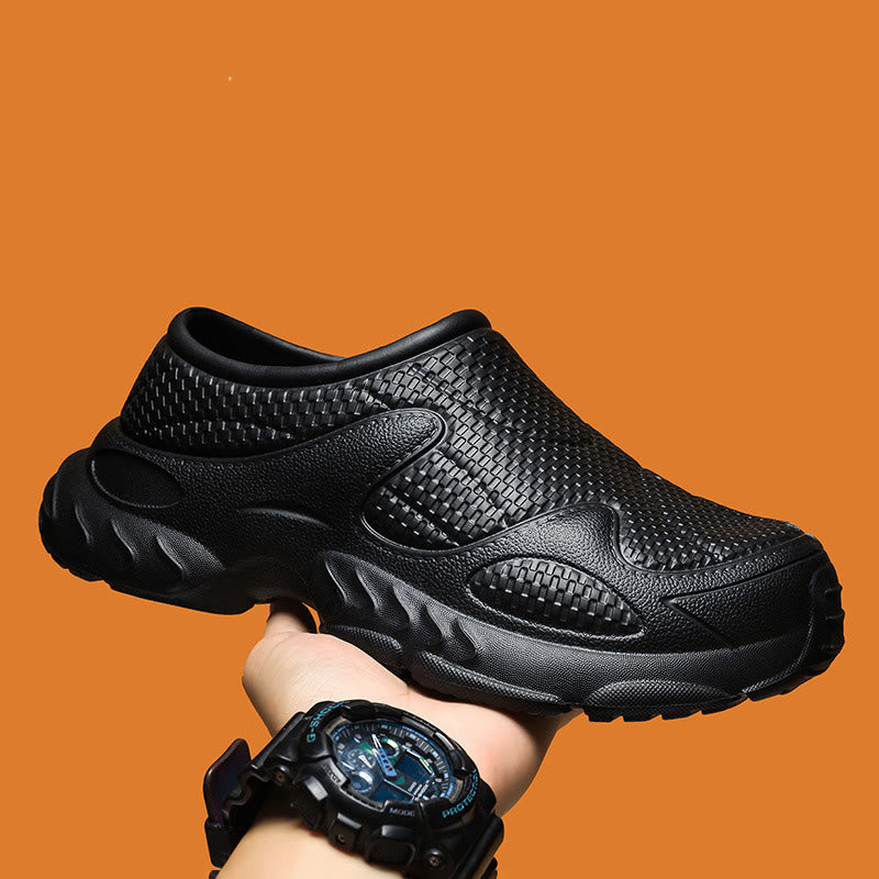 Plusock Plus Size Cushioned Everyday Work Shoes - Black - EU44(US10) - image 13