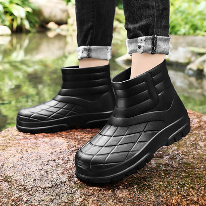 Plusock Plus Size Waterproof Thicken Work Shoes - image 1