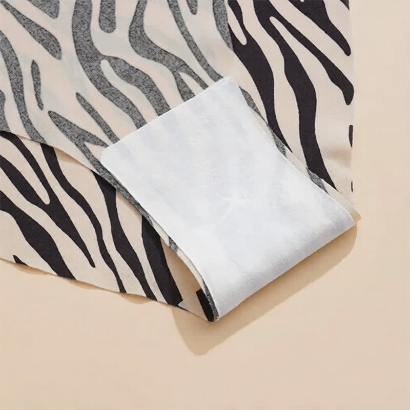 Plusock Zebra Leopard Print Seamless Invisible Panty(4 Packs) - image 3