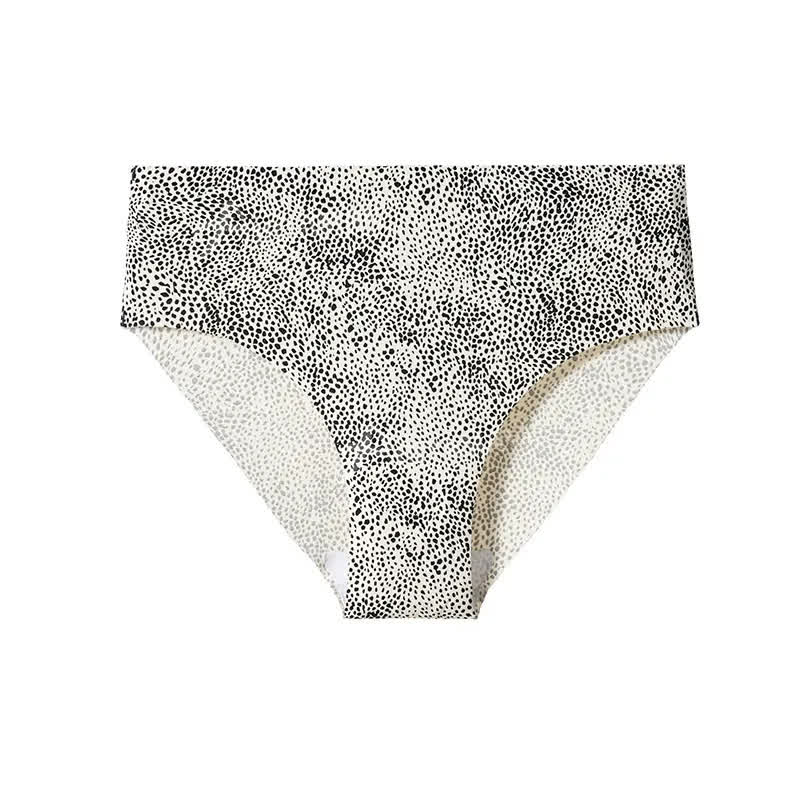 Plusock Zebra Leopard Print Seamless Invisible Panty(4 Packs) - image 4