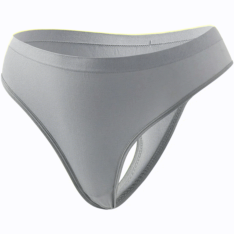 Plusock Seamless Breathable Shaping Panty(3 Packs) - Grey - 5XL - image 14