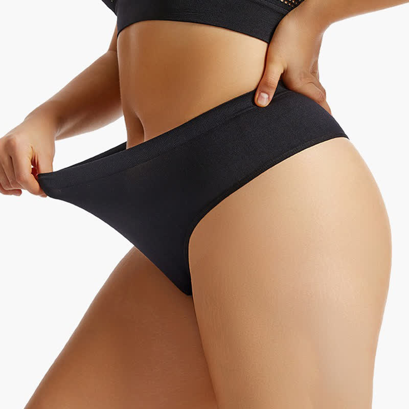 Plusock Seamless Breathable Shaping Panty(3 Packs) - image 4