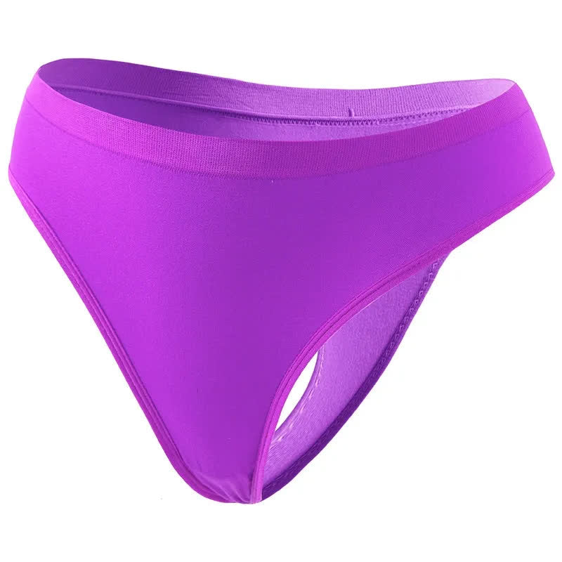 Plusock Seamless Breathable Shaping Panty(3 Packs) - Purple - 5XL - image 12