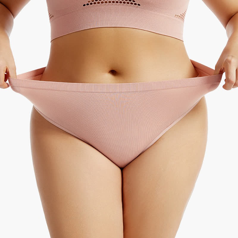 Plusock Seamless Breathable Shaping Panty(3 Packs) - image 5