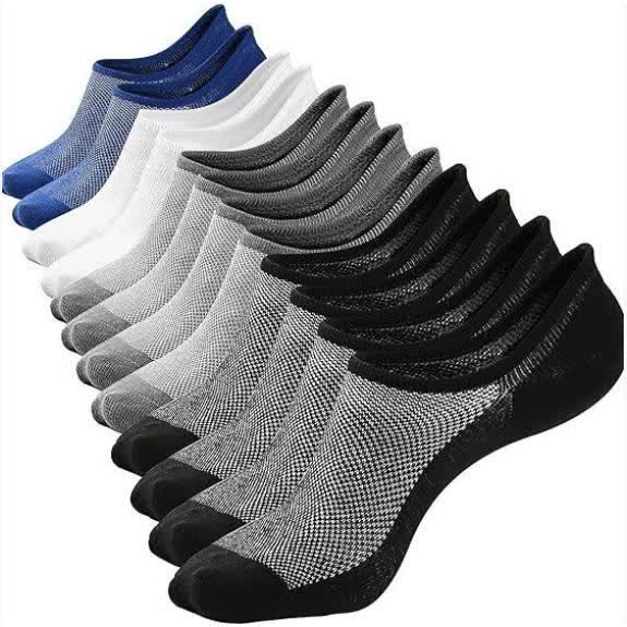 Plusock Breathable Ankle Socks(4 Pairs) - image 1