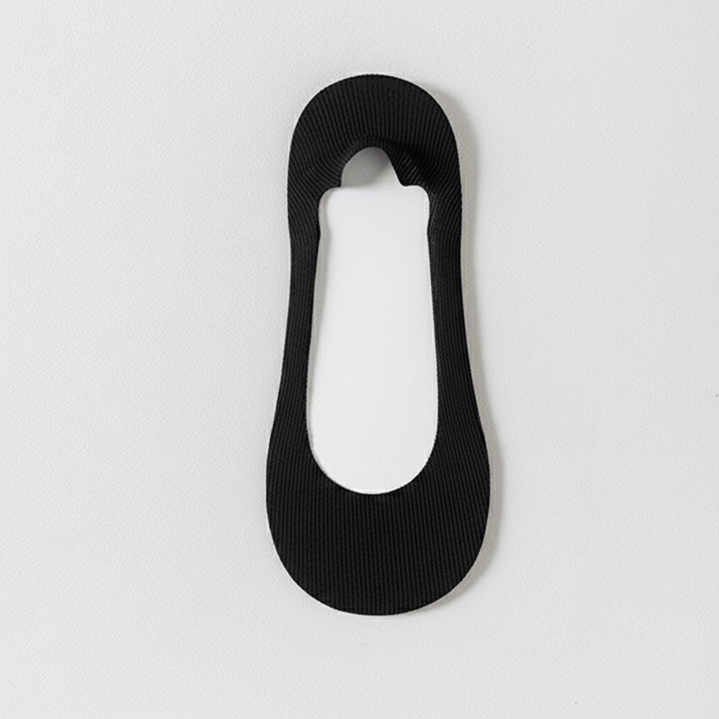 Plusock Ultra Thin No Show Socks(7 Pairs) - Black - EU39-44(US6.5-9.5) - image 8