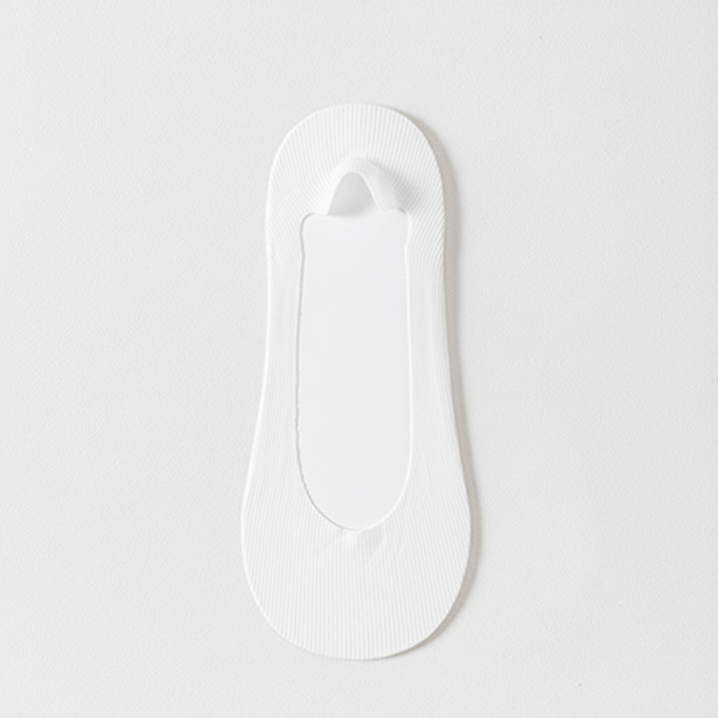 Plusock Ultra Thin No Show Socks(7 Pairs) - White - EU39-44(US6.5-9.5) - image 2