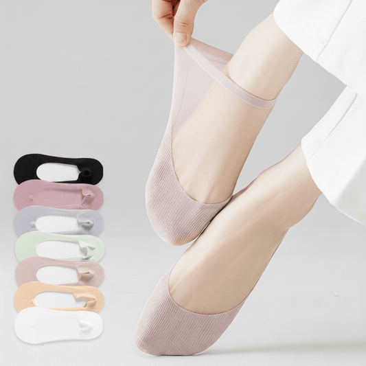 Plusock Ultra Thin No Show Socks(7 Pairs) - image 0