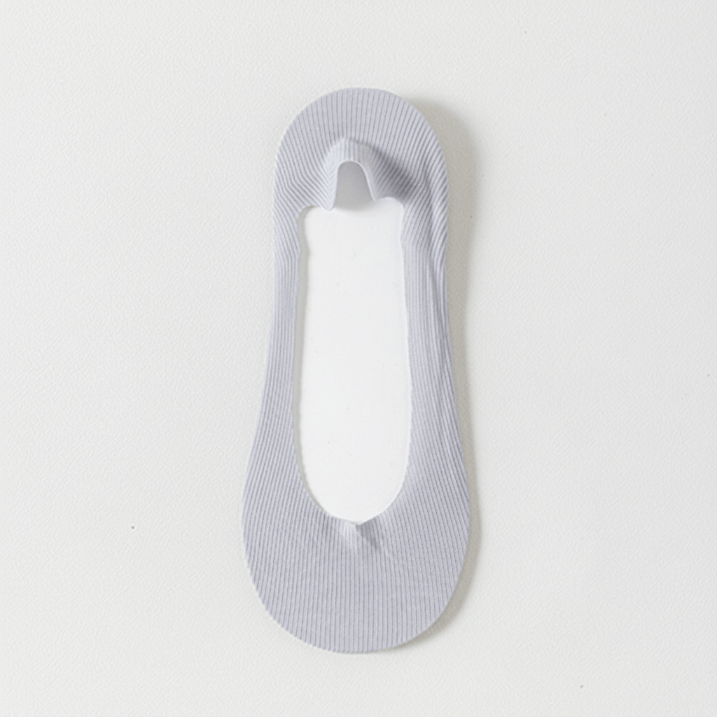 Plusock Ultra Thin No Show Socks(7 Pairs) - Grey - EU39-44(US6.5-9.5) - image 5